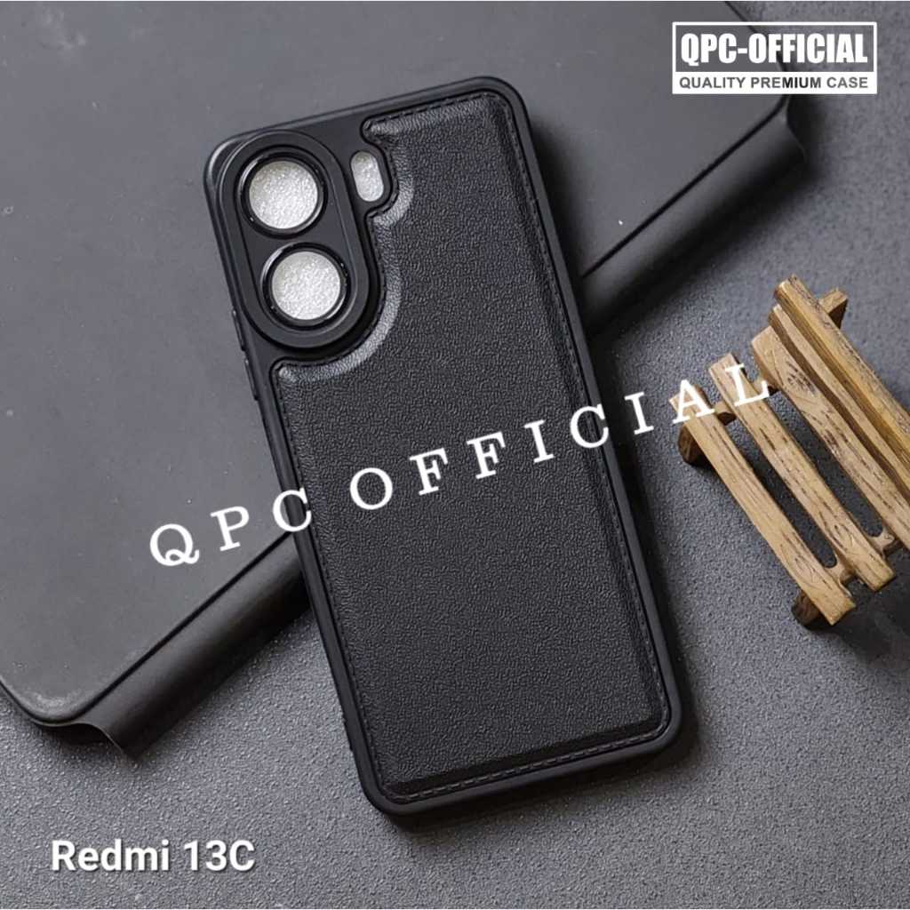 Redmi 13C Redmi 13 4G Redmi 13X Case Leather Pro Kamera Black Redmi 13C Redmi 13 4G Redmi 13X