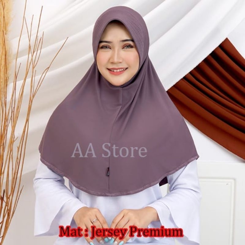 Hijab Bergo oval/bergo dasya/bergo sport