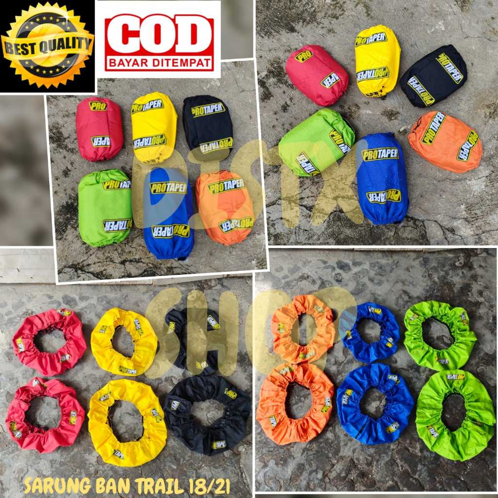 TUTUP BAN TRAIL 18 21 SARUNG COVER PELINDUNG RODA UNIVERSAL TRAIL SUPERMOTO MOTOCROSS