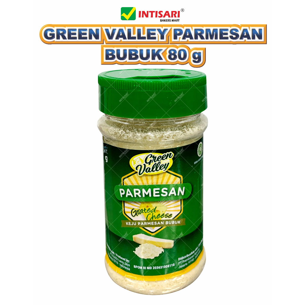

GREEN VALLEY PARMESAN BUBUK 80 G