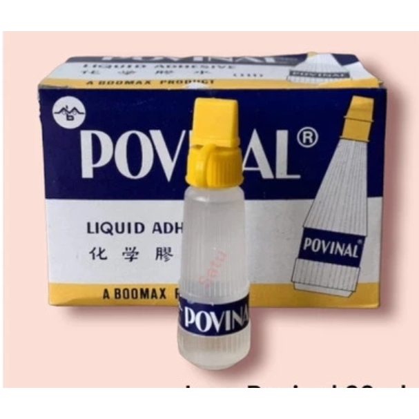 

Lem Povinal/ Lem Slime / Lem Kertas/ Lem Cair Povinal 111 22ml Kecil