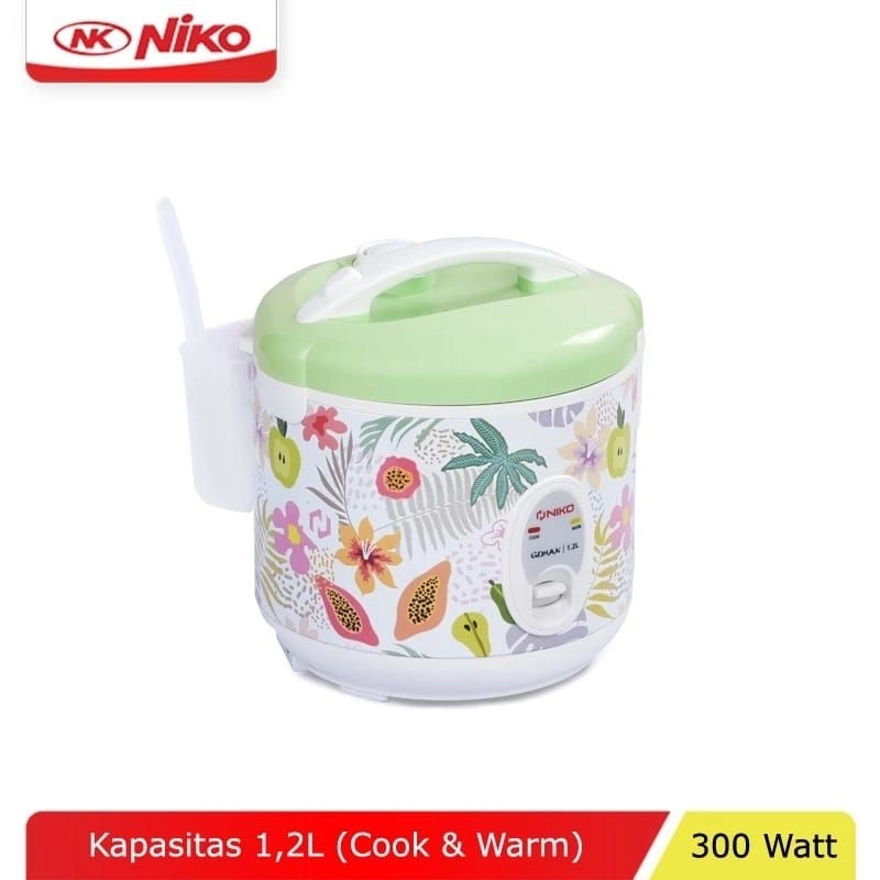 NIKO RICE COOKER GOHAN 1.8 LITER / PENANAK NASI 3IN1 MEJIKOM /RICE COOKER KECIL 1.2 L & 1.8 Liter