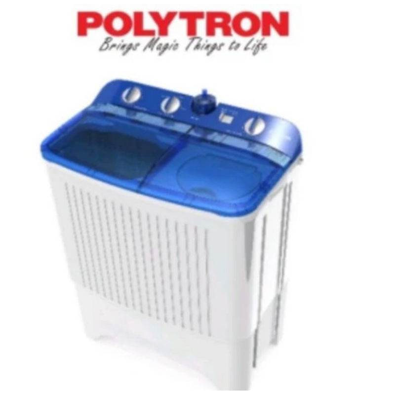 MESIN CUCI POLYTRON 2 TABUNG 9072 - POLYTRON MESIN CUCI 2 TABUNG 9KG - POLYTRON 9KG MESIN CUCI 2 TAB