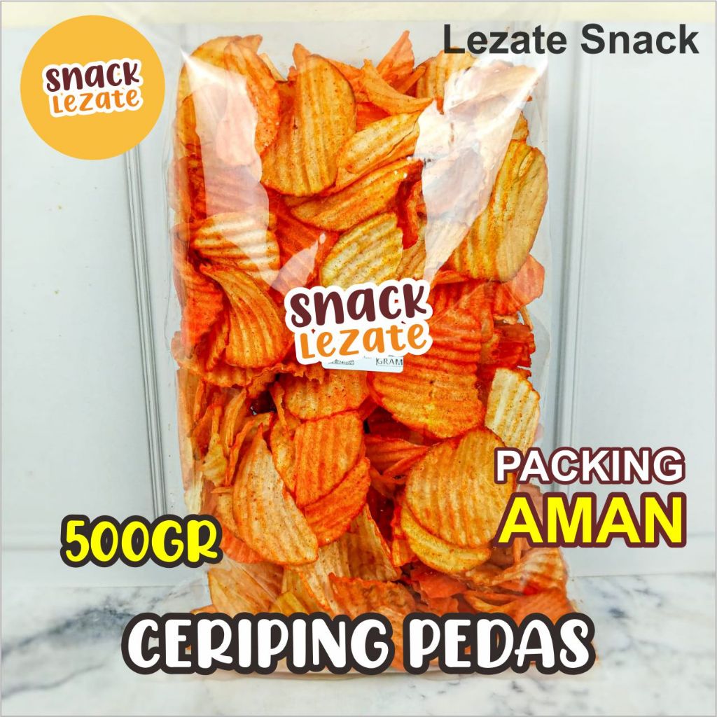 

Aneka Ceriping Singkong Pedas Gurih Sapi Panggang 500gr Kiloan Murah Criping Singkong Balado Krip Krip / Kripik Singkong Pedas Balado Daun Jeruk / Keripik Singkong Opak SIngkong Lezate Snack