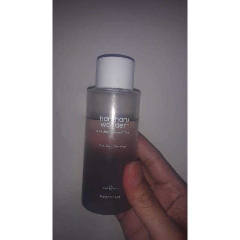 PRELOVED HARU HARU WONDER BLACK RICE HYALURINC TONER