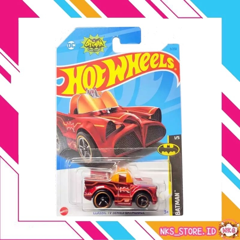 Hot Wheels Treasure Hunt Super Classic TV Series Batmobile Rare
