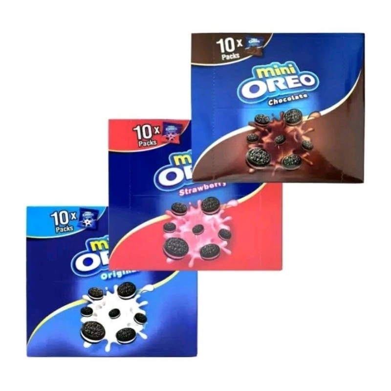 

N_S_Y Biskuit Oreo Mini kemasan box isi 10 pcs @23 gram