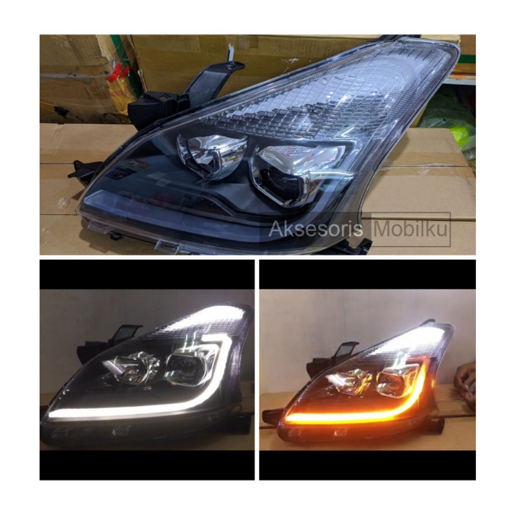 Headlamp Avanza Xenia Led Projector Running Sein