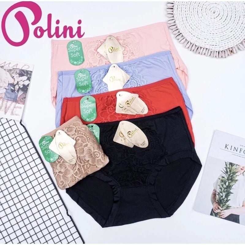 CD WANITA RENDA BAHAN SUPER SOFT/ CD WANITA POLINI 9407,9408 FIT TO XXL