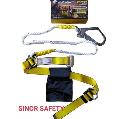 Safety Belt Gosave PRO Sabuk Pengaman Body Harness Single Big Hook