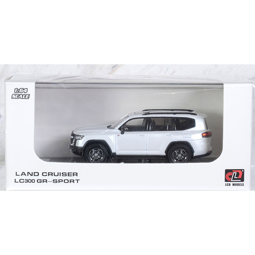 Car 1:64 LCD64027GRWH Toyota LC300-GR White 02216