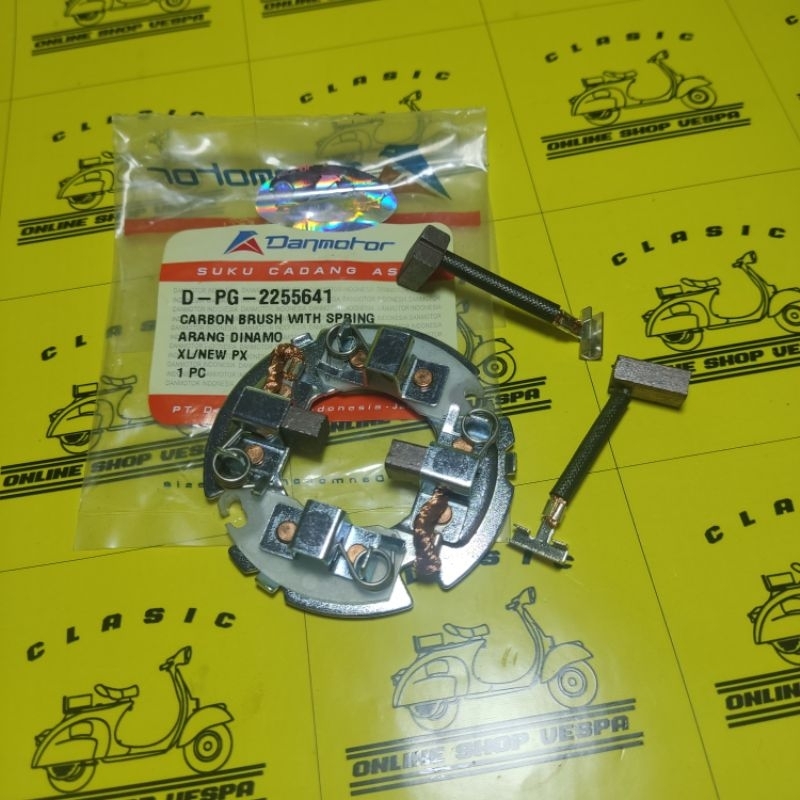 Arang Dinamo Stater Vespa / Arang Dinamo Starter Vespa Excel New Px Danmotor