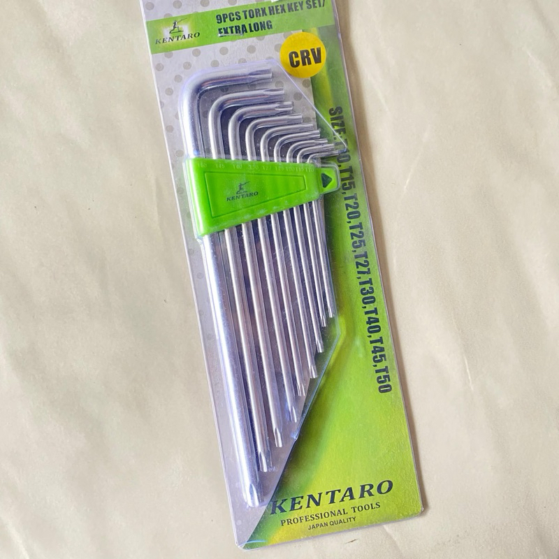 KUNCI L BINTANG SET 9PCS KENTARO JAPAN QUALITY