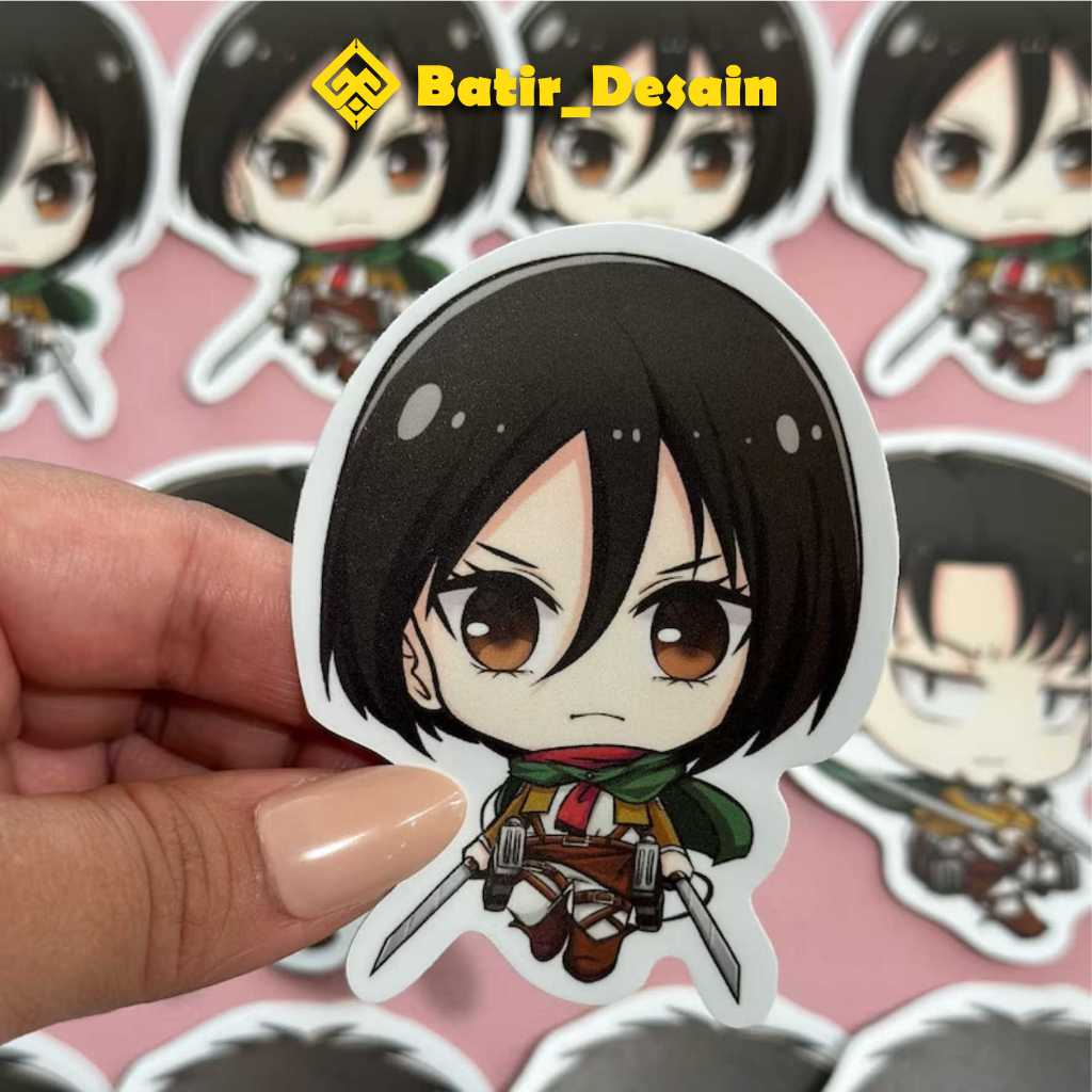 

Murah Dan Keren stiker pack isi 40 pcs - Stiker Pack Anime Attack On Titan Chibi Untuk Dekorasi Laptop, Notebook, Helm (Kode 2)