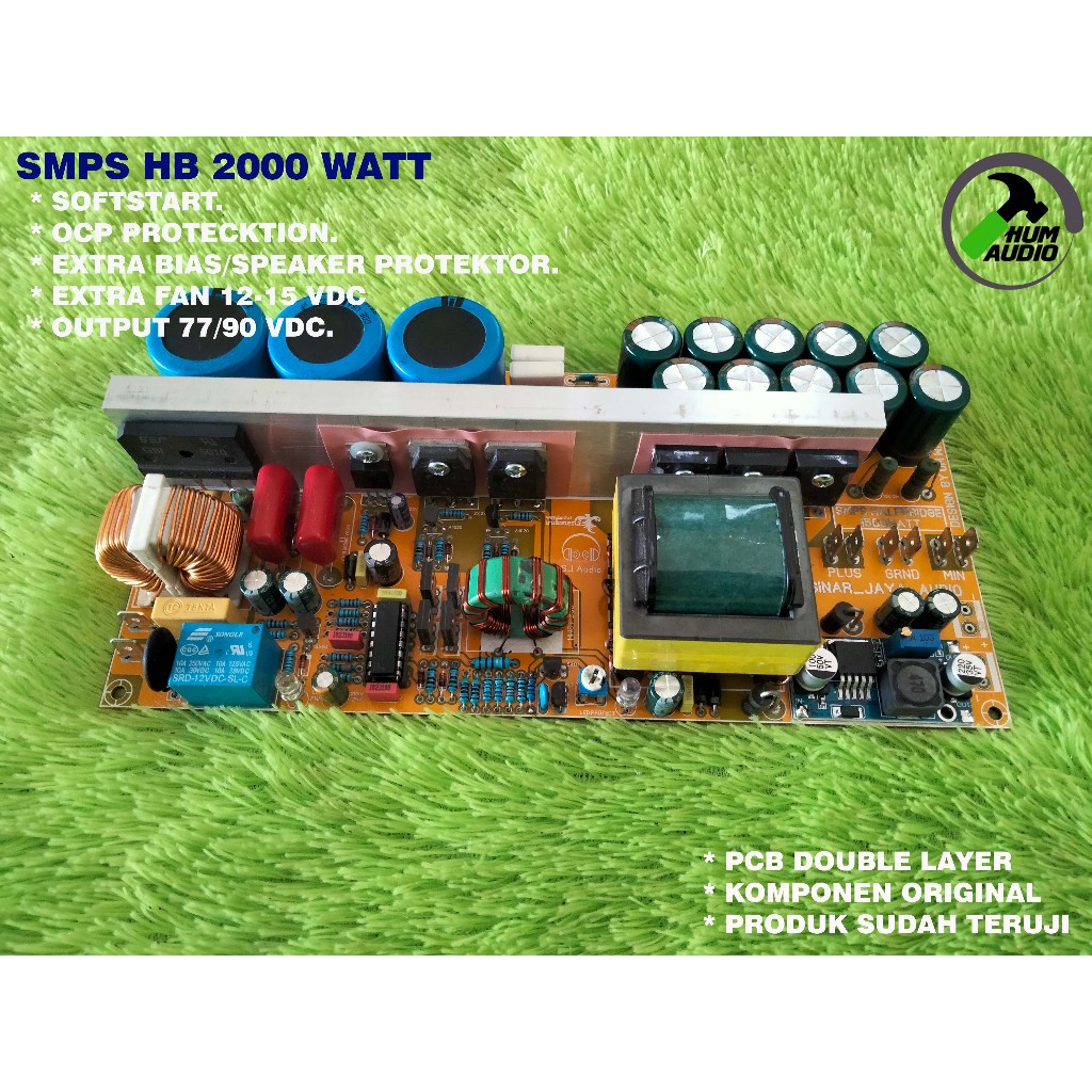 SMPS HALFBRIDGE 2 KVA ANTI KONSLET