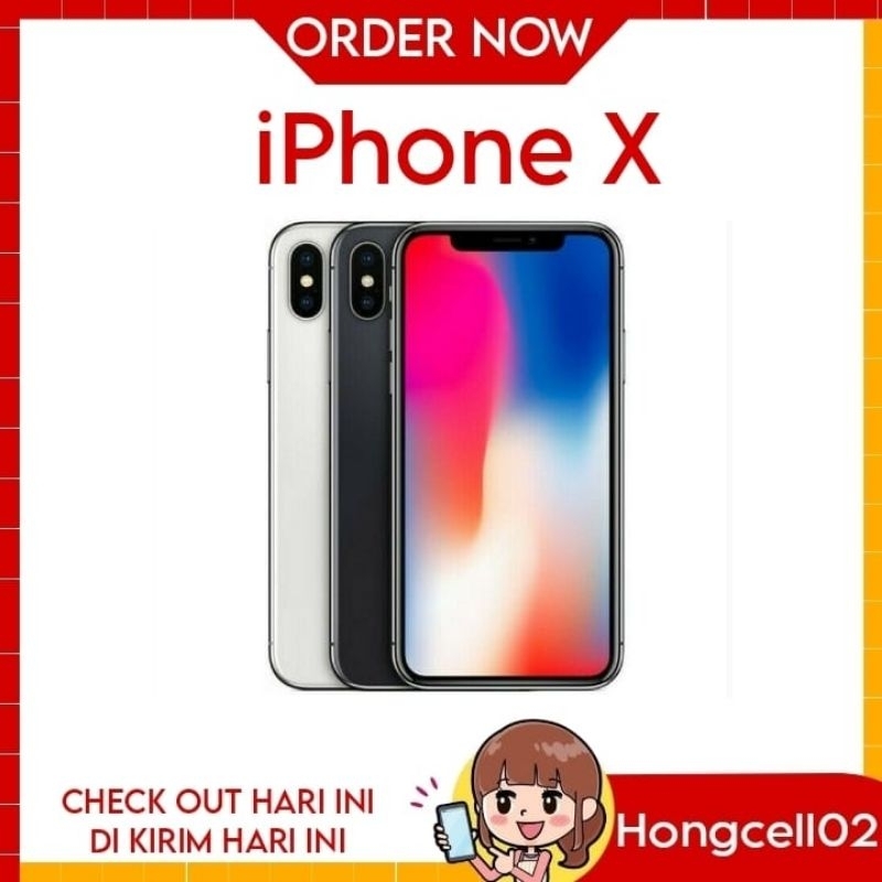 iPhone X, iPhone Xs, iPhone Xs Max Bekas fullset mulus 100% original