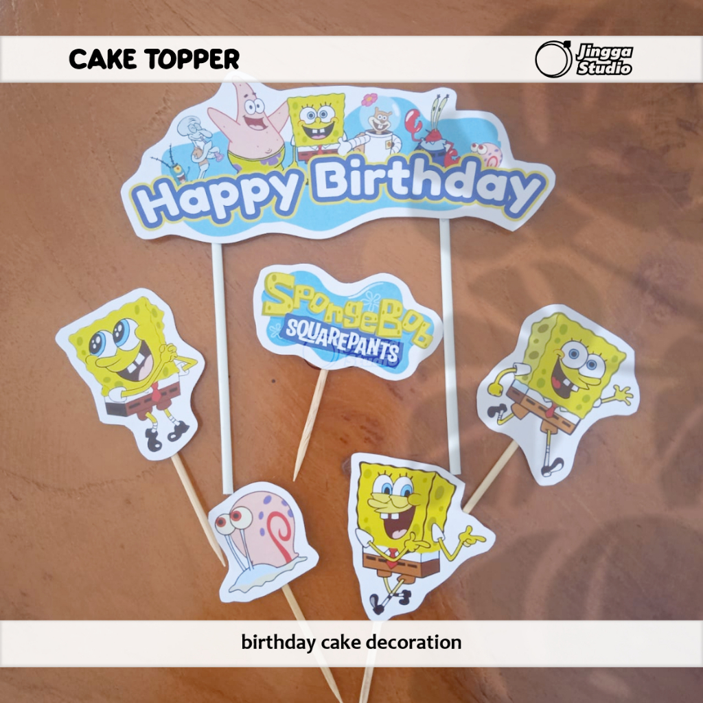 Cake Topper Spongebob