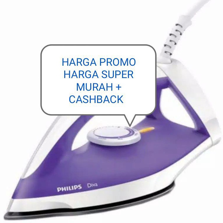 Vvv Strika Philips GC122  Gosokan Philips GC122  Strika Philips Diva  Gosokan Philips Diva GC 122