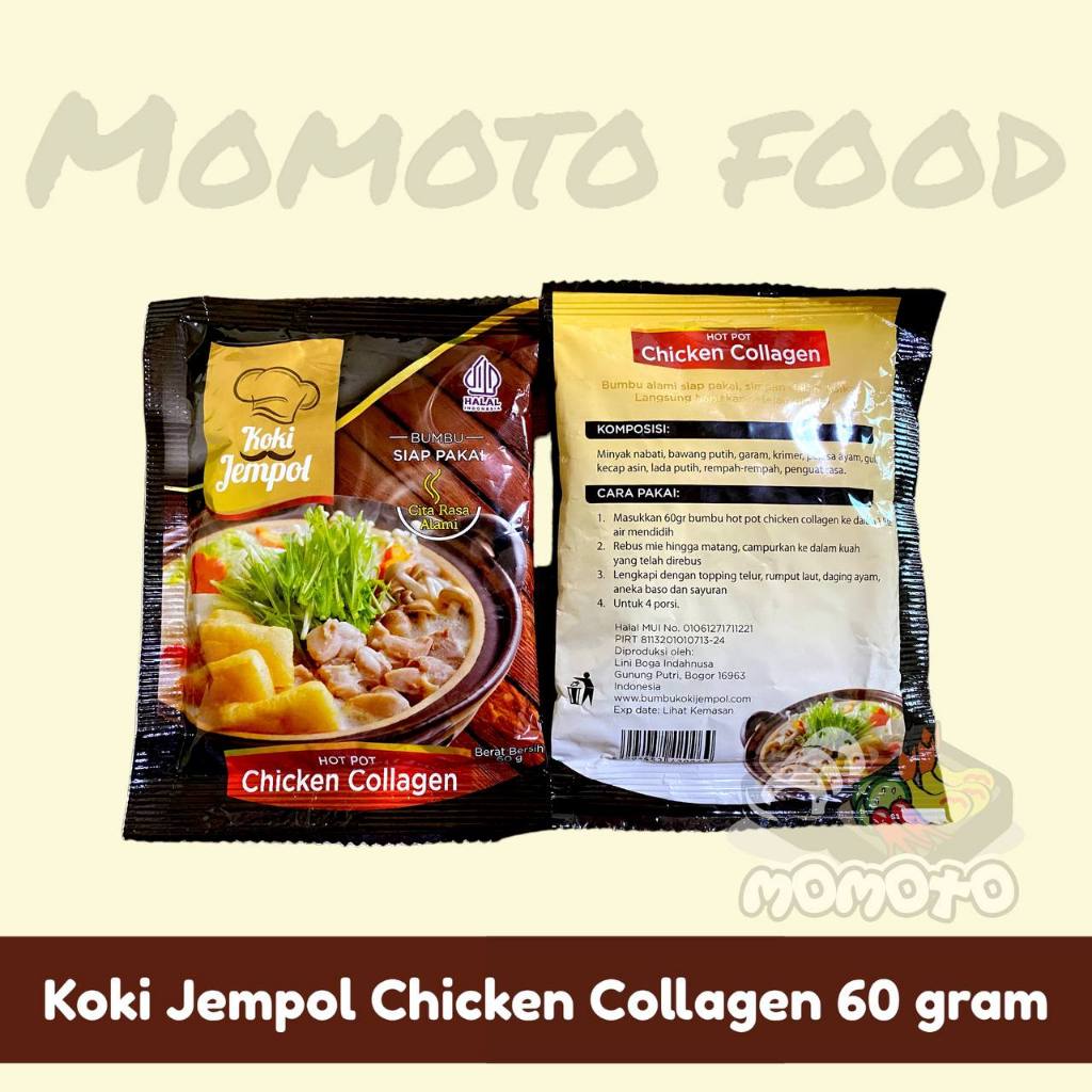 

Koki Jempol Chicken Collagen Kuah Haidilao Hot pot Sup Tiga Kombinasi