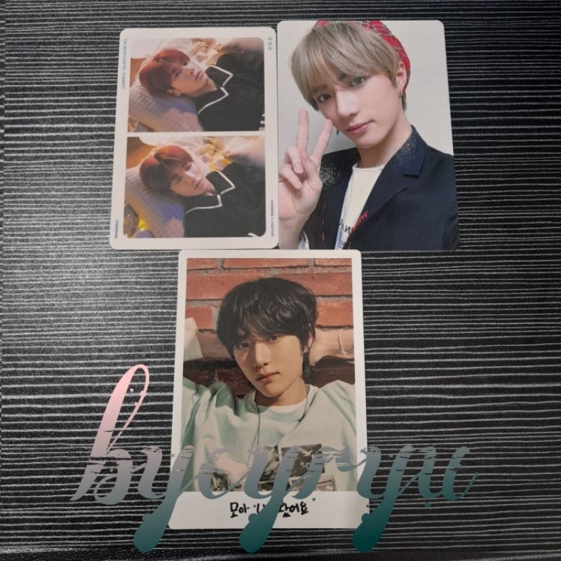 [READY] TXT Beomgyu Taehyun photocard Official|| Pc Beomgyu LS SPC Taehyun Tc Eternity Starboard