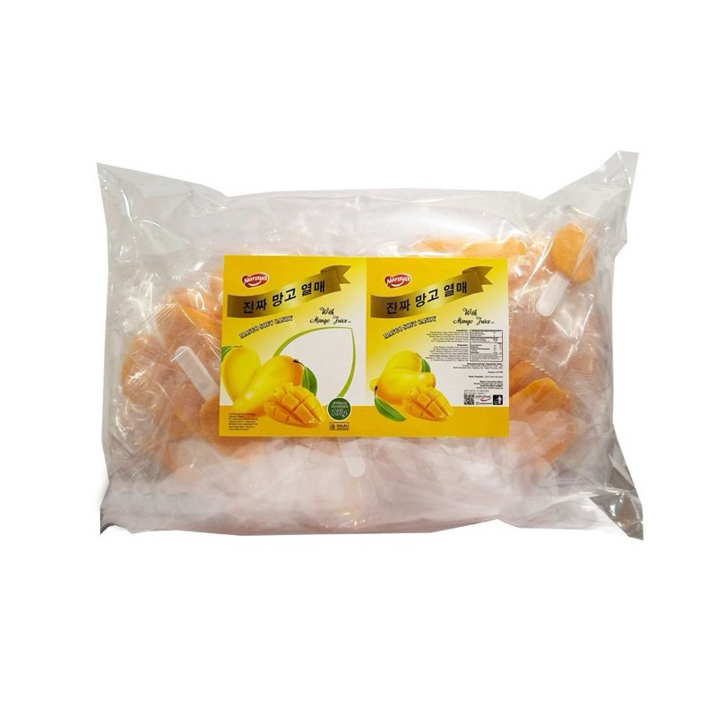 

Naraya Soft Candy Manggo Stick 1kg Permen Jelly Stick Rasa Mangga