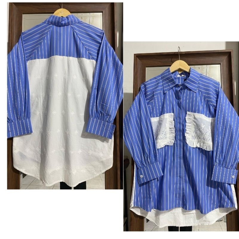 atasan kemeja blouse athayaa