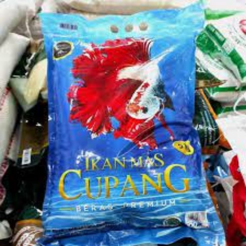 Beras premium ikan mas cupang 10 kg