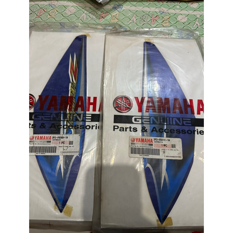 striping jupiter z burhan biru silver original