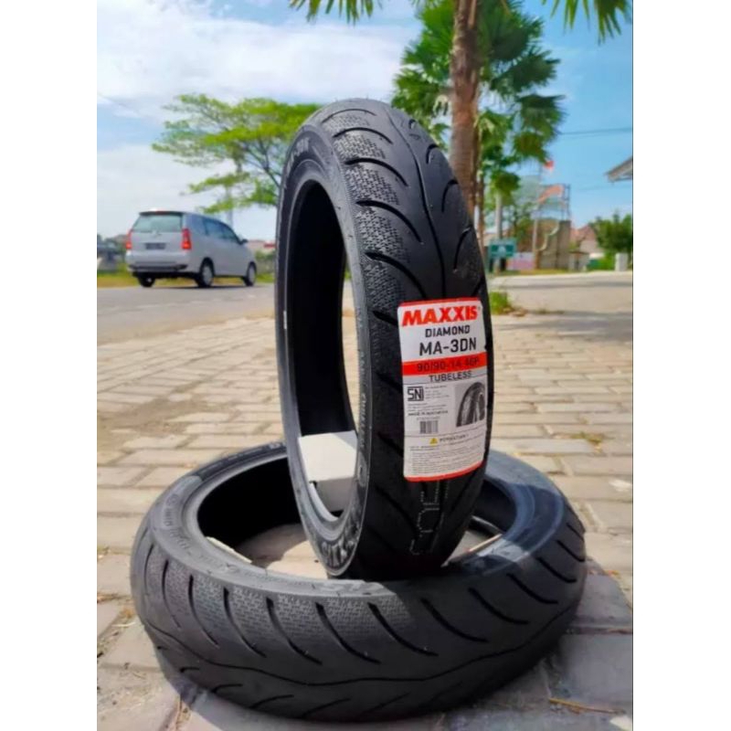 Ban Maxxis Diamond Tubeles Matic Ring 14