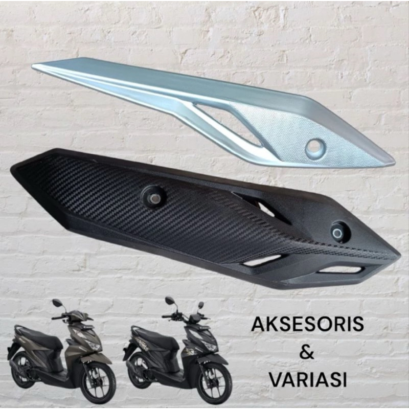 garnis cover knalpot beat new deluxe street 2020 2021 2022 2023 K1A set aksesoris garnish