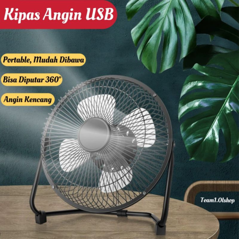 Kipas Angin Mini Portable Cas Fan Karakter