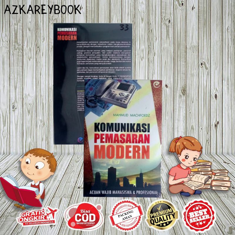 Buku Komunikasi Pemasaran Modern Acuan Wajib Mahasiswa & Profesional