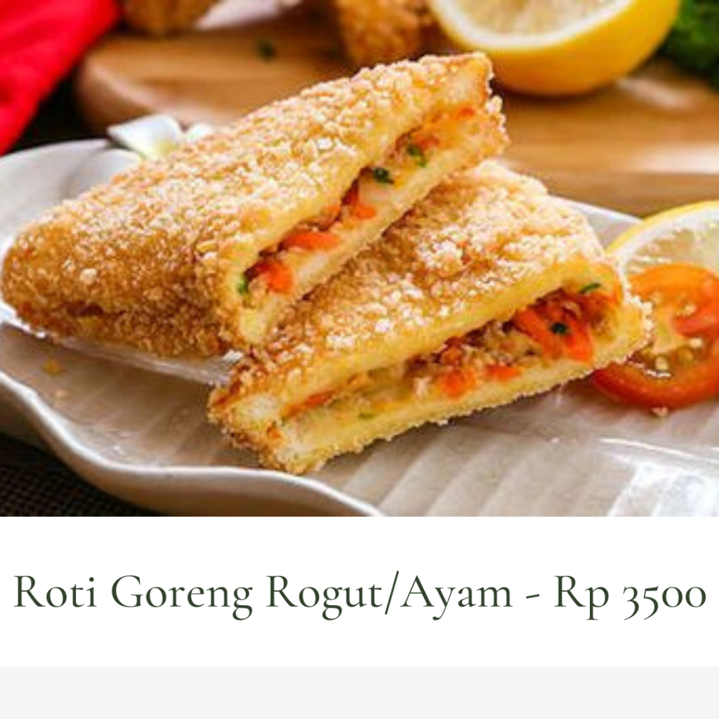 

CANA ROTI GORENG ROGUT / AYAM JAJAN KUEH KUE PASAR SNACK FOOD SNACK BOX SESERAHAN JAJAN HANTARAN JAJAN MURAH SURABAYA MAKANAN KUE PASAR TRADISIONAL ENAK MURAH HAMPERS NATAL HAMPERS IMLEK HAMPER SINCIA KADO ULANG TAHUN SOUVENIR PERNIKAHAN FINGER FOOD ENAK