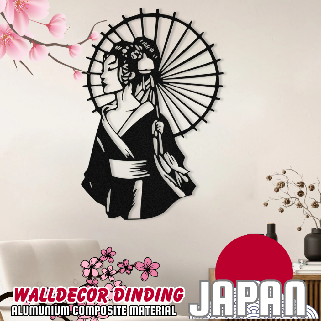 Hiasan Dinding Jepang Culture/Hiasan Japan/ Hiasan Cutting Jepang