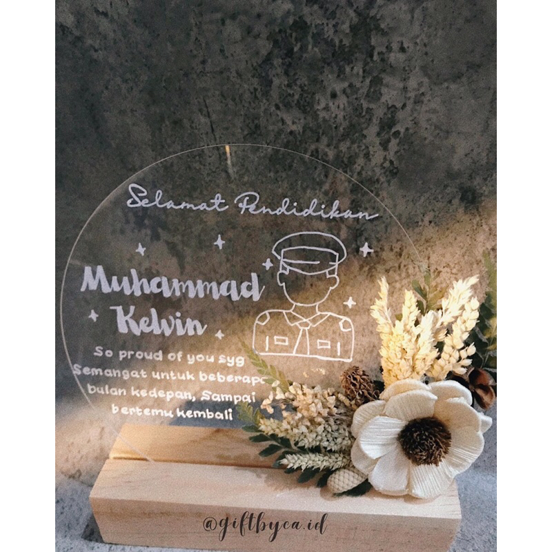 

Gift box acrylic custom