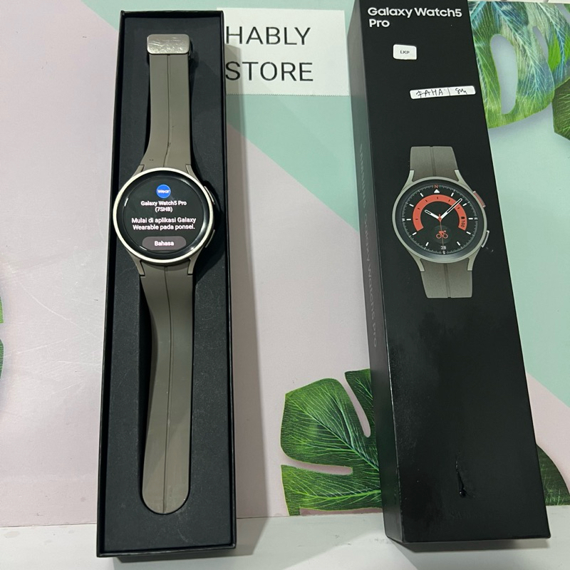 SAMSUNG WATCH 5 pro 45MM SECOND ORIGINAL