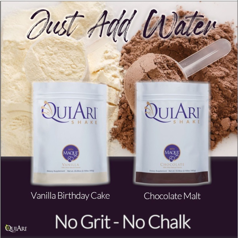 Quiari Shake Protein Maqui Berry kemasan Sachet