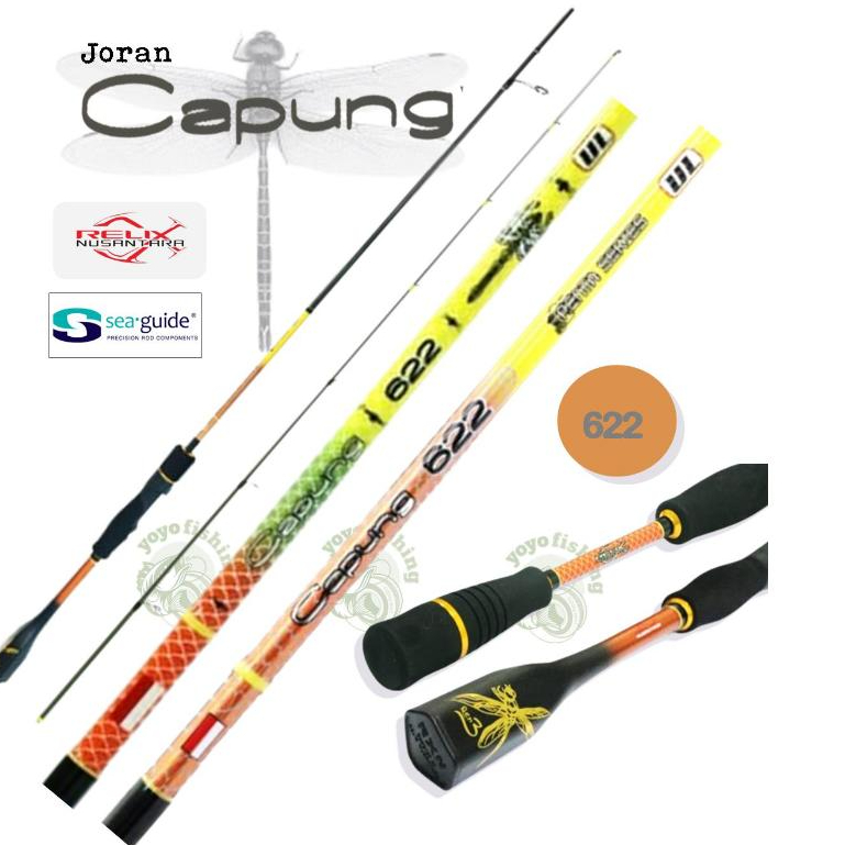 Joran Ultralight relix Nusantara Capung 622  GEN 2 SE