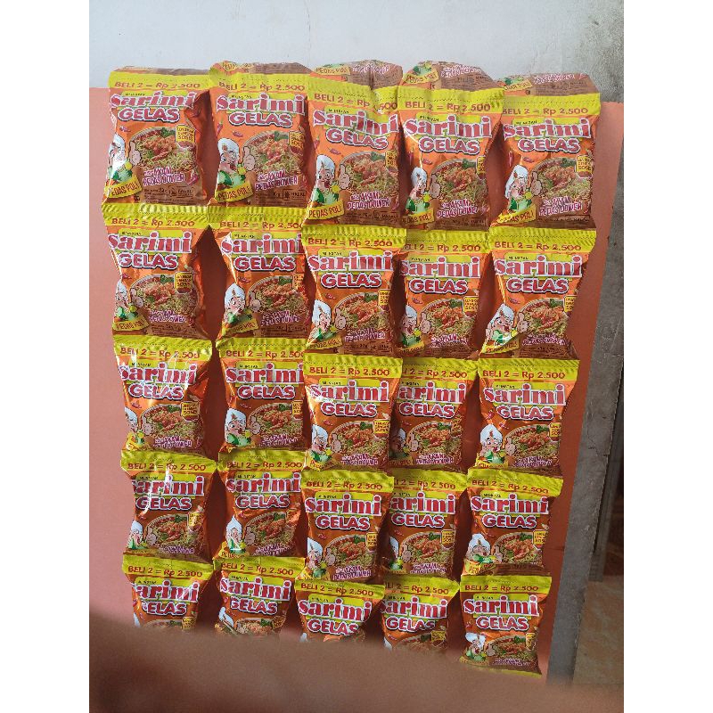 

Sarimi Gelas Rasa Pedas Dower [10pcs]