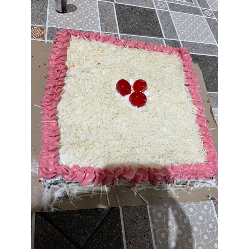 

brownies cake ultah