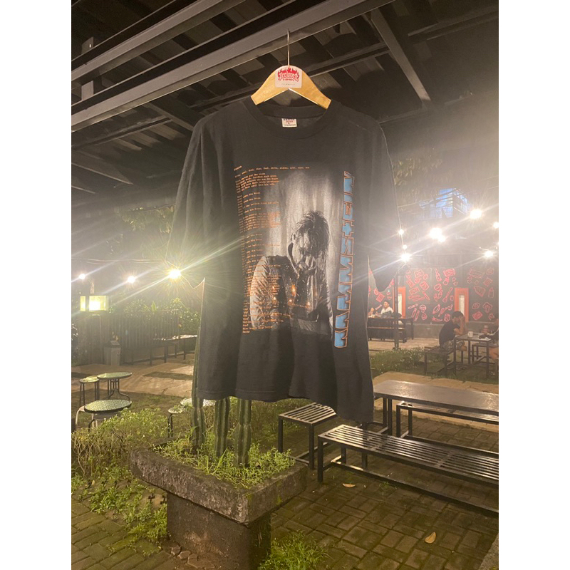 Kaos Band Rammstein Vintage 90s tag Europe