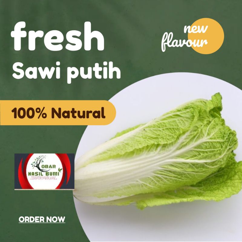 

Sawi putih segar 1kg