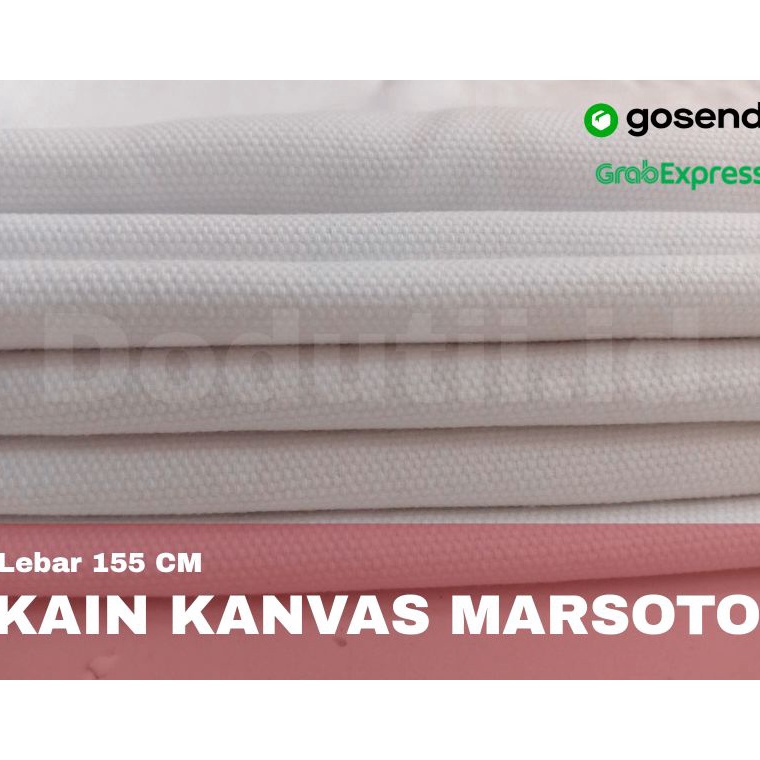New idKwV readystok Kain kanvas polos meteran murah premiumKAIN KANVASKain kanvas lukis