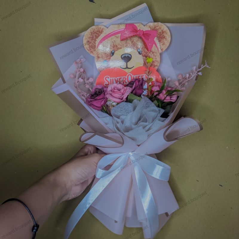 

BUKET SILVERQUEEN BEAR | BUKET VALENTINE