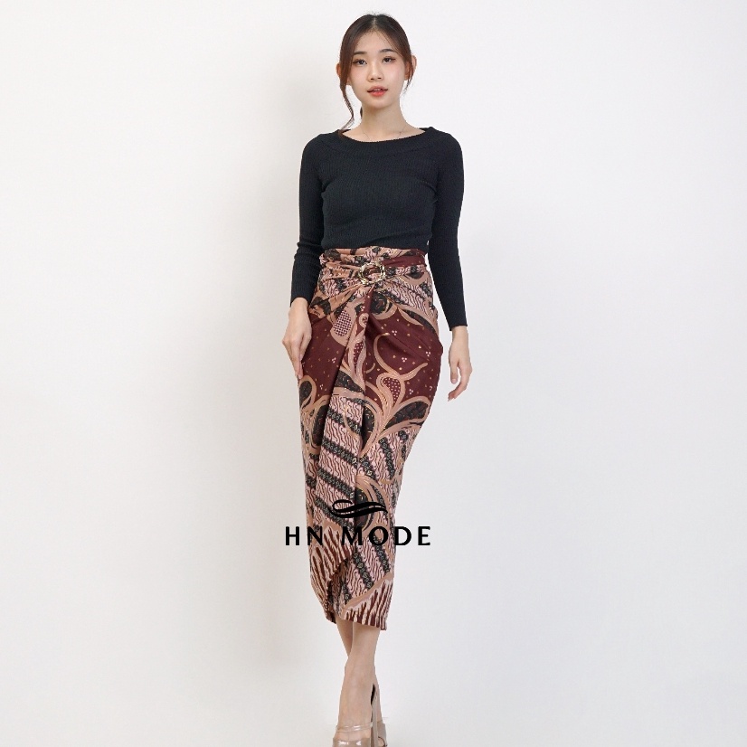 COD HN MODE  Rok lilit batik floral volume 3  Rok kebaya