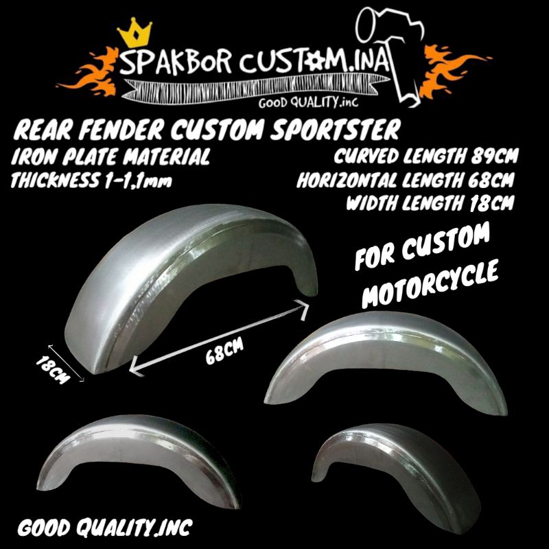 spakbor sportster,spakbor belakang sportster,spakbor belakang Bobber,spakbor belakang chopper,rear f