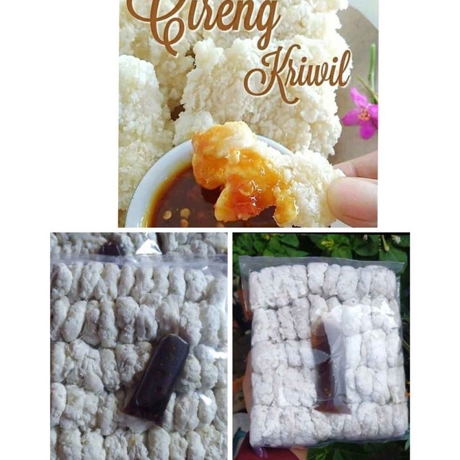 

Paling Popular Cireng Kriwil isi 5 bumbu rujak S7