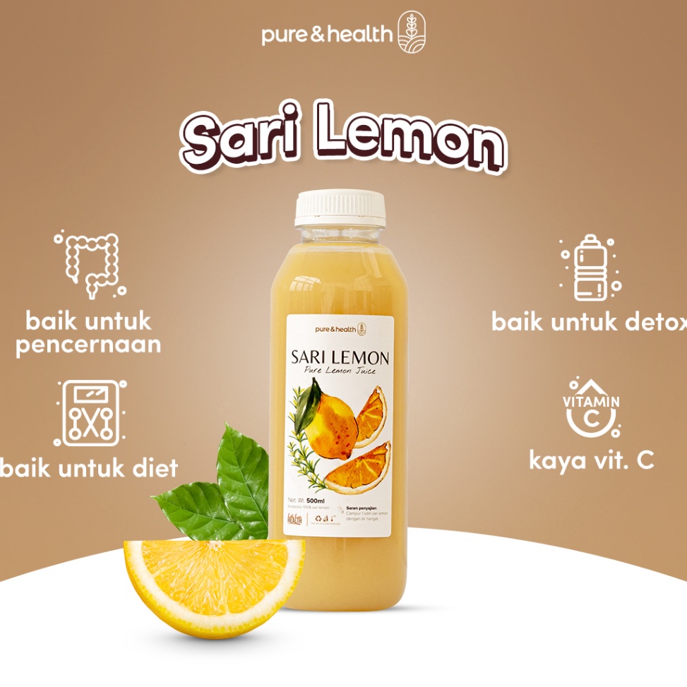 

PROMO ALE Sari Lemon Fresh 5ml Pure Lemon Juice Detox Diet Natural Healthy Drink