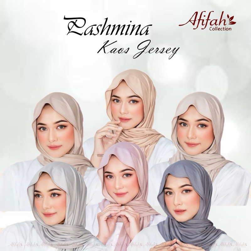 Pasmina Kaos Jersey Malay Turkey / Pashmina Jersey 180x75cm Premium