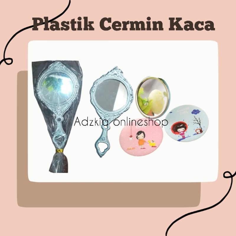Plastik Souvenir Cermin Kaca / Plastik Cermin Kaca / Plastik Cermin